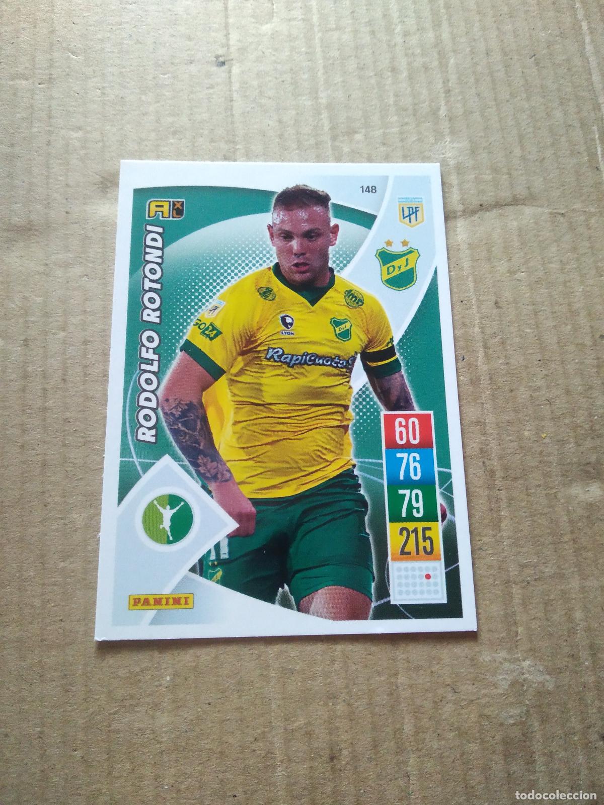 Cromos de F&uacute;tbol: 148 RODOLFO ROTONDI DEFENSA JUSTICIA CROMO FUTBOL ARGENTINO 21-22 PANINI LIGA ARGENTINA 2021-2022