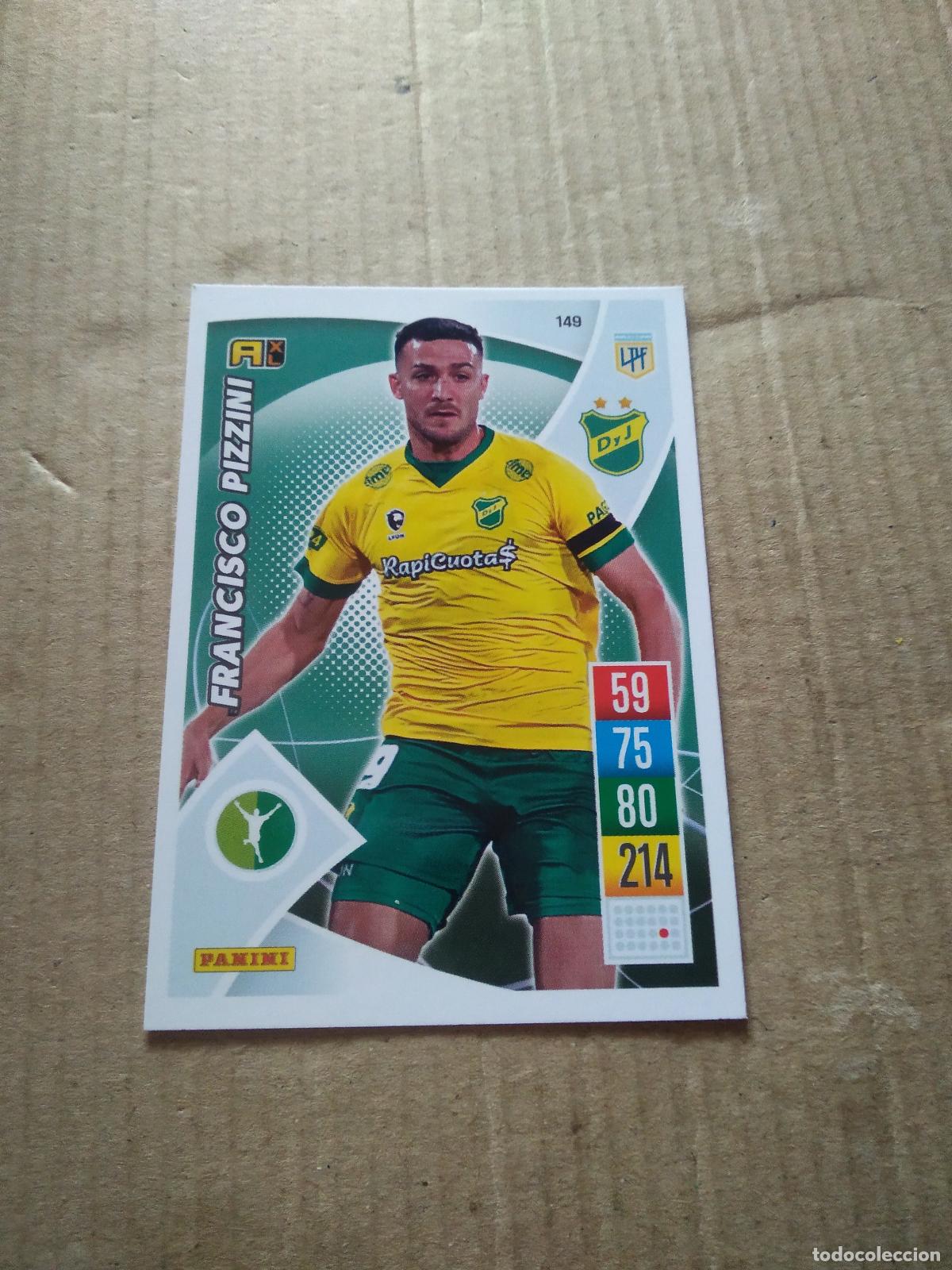 Figurine di Calcio: 149 FRANCISCO PIZZINI DEFENSA JUSTICIA CROMO FUTBOL ARGENTINO 21-22 PANINI LIGA ARGENTINA 2021-2022