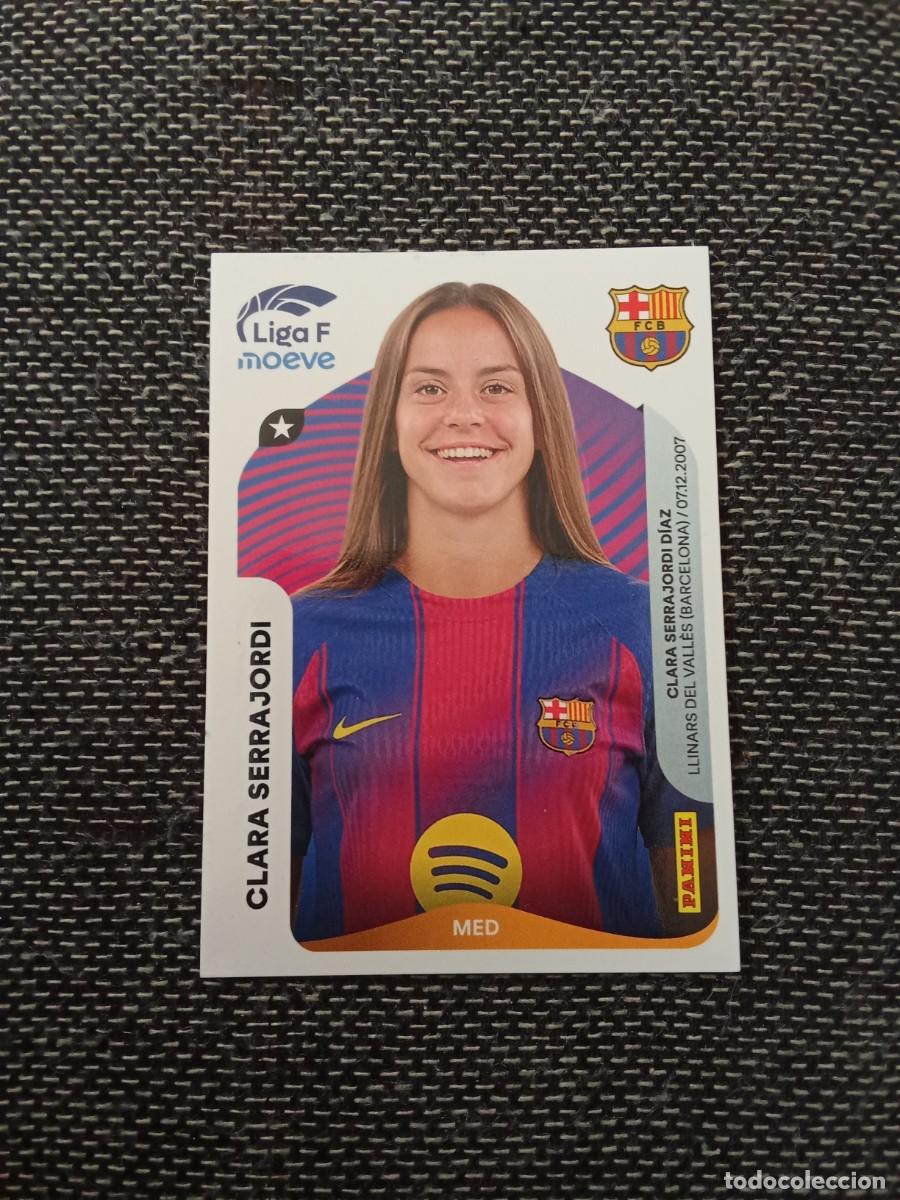 Fu&szlig;ball-Sticker: 94 B clara Serra Jordi FC Barcelona liga F moeve 2025-26