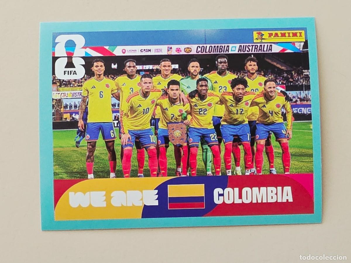 Cromos de Futebol: COL 13 Alineaci&oacute;n equipo plantilla, Colombia, Panini FIFA World Cup Mundial 2026 Sticker