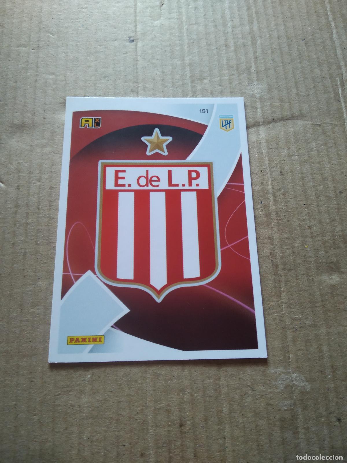 Cromos de F&uacute;tbol: 151 ESCUDO ESTUDIANTES DE LA PLATA CROMO FUTBOL ARGENTINO 21-22 PANINI LIGA ARGENTINA 2021-2022