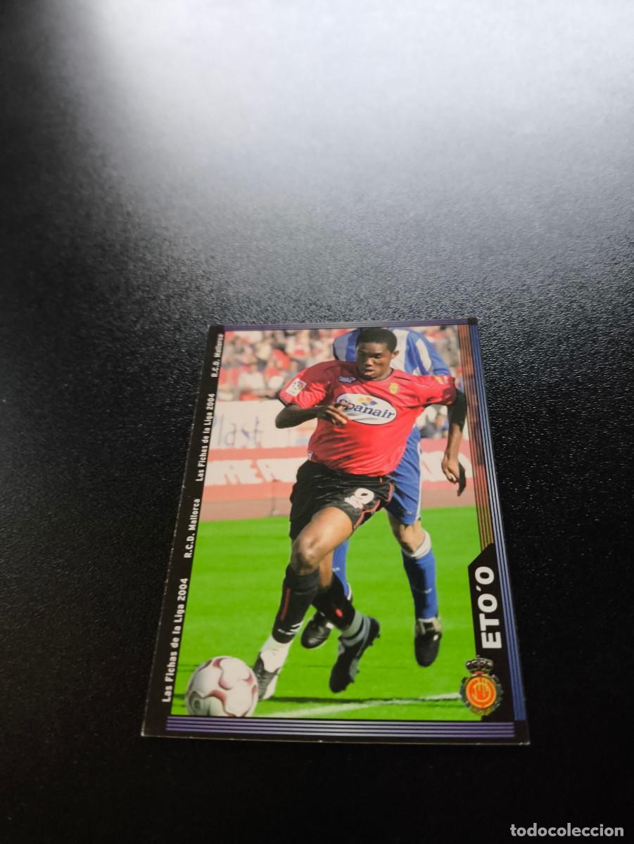 Cromos de F&uacute;tbol: 239 Eto'o MALLORCA MUNDICROMO LIGA 2003 2004 03 04 NO PANINI ESTE CROMO CARD