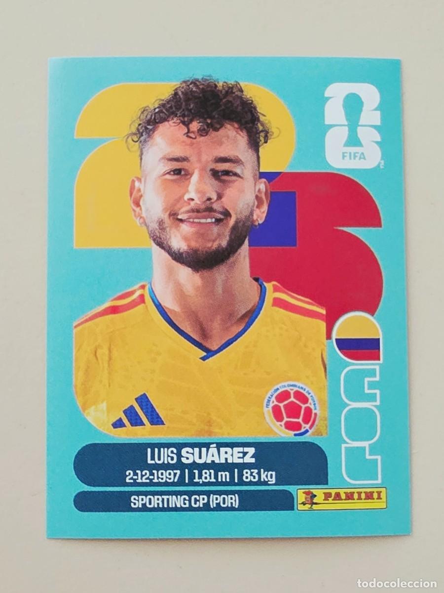 Cromos de F&uacute;tbol: COL 19 Luis Su&aacute;rez, Colombia, Panini FIFA World Cup Mundial 2026 Sticker