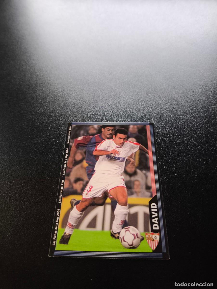 Cromos de F&uacute;tbol: 249 David SEVILLA MUNDICROMO LIGA 2003 2004 03 04 NO PANINI ESTE CROMO CARD