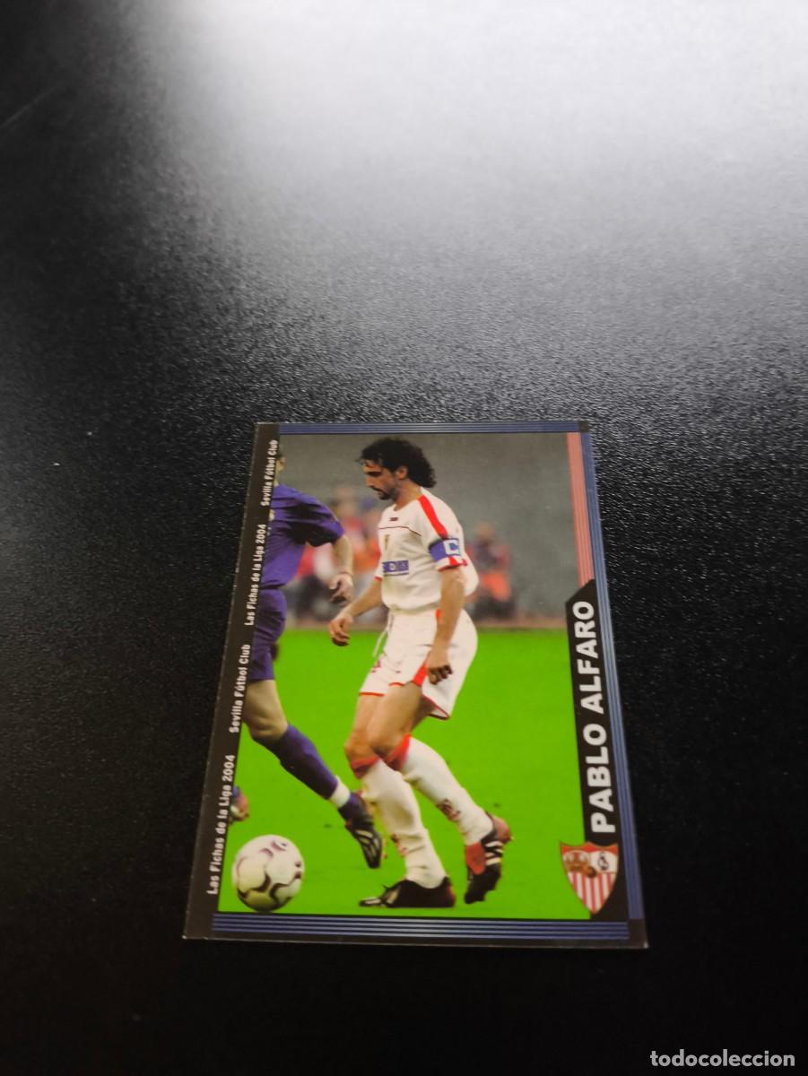 Cromos de F&uacute;tbol: 251 Pablo alfaro SEVILLA MUNDICROMO LIGA 2003 2004 03 04 NO PANINI ESTE CROMO CARD