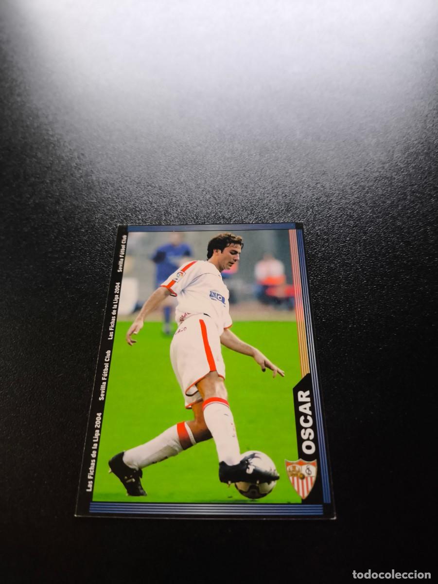 Cromos de F&uacute;tbol: 252 Oscar SEVILLA MUNDICROMO LIGA 2003 2004 03 04 NO PANINI ESTE CROMO CARD