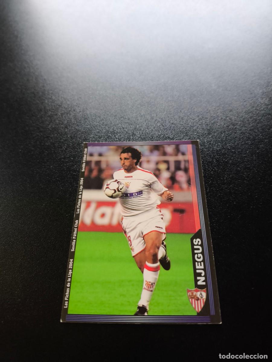 Cromos de F&uacute;tbol: 253 Njegus SEVILLA MUNDICROMO LIGA 2003 2004 03 04 NO PANINI ESTE CROMO CARD