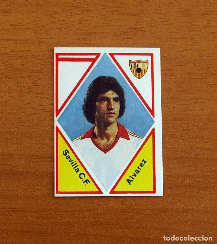 Cromos de F&uacute;tbol: Sevilla - N&ordm; 56 Antonio &Aacute;lvarez - Editorial Maga 1983-1984, 83-84 - Nunca pegados