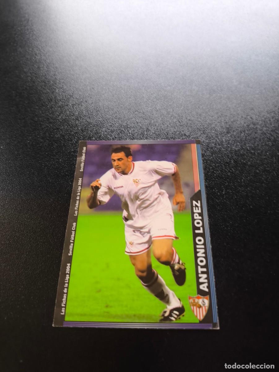 Cromos de F&uacute;tbol: 255 Antonio Lopez ALTA SEVILLA MUNDICROMO LIGA 2003 2004 03 04 NO PANINI ESTE CROMO CARD