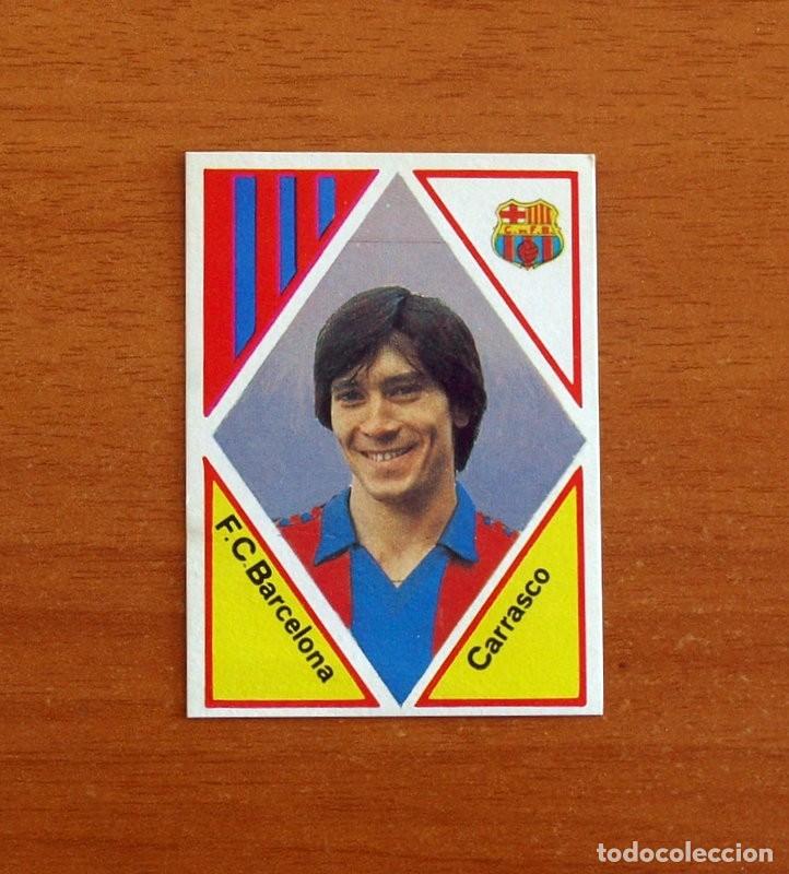 Cromos de F&uacute;tbol: F&uacute;tbol Club Barcelona - N&ordm; 50 Carrasco - Editorial Maga 1983-1984, 83-84 - Nunca pegado