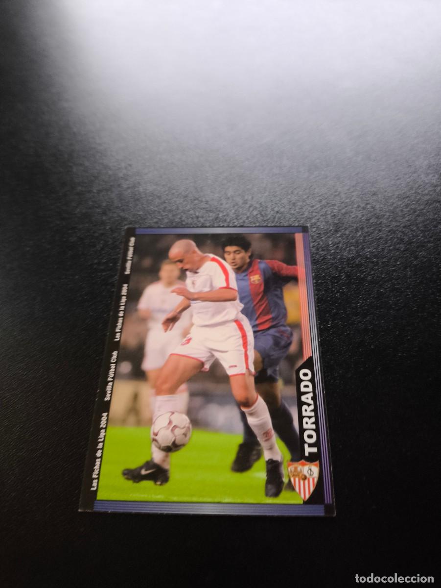 Cromos de F&uacute;tbol: 258 Torrado BAJA SEVILLA MUNDICROMO LIGA 2003 2004 03 04 NO PANINI ESTE CROMO CARD