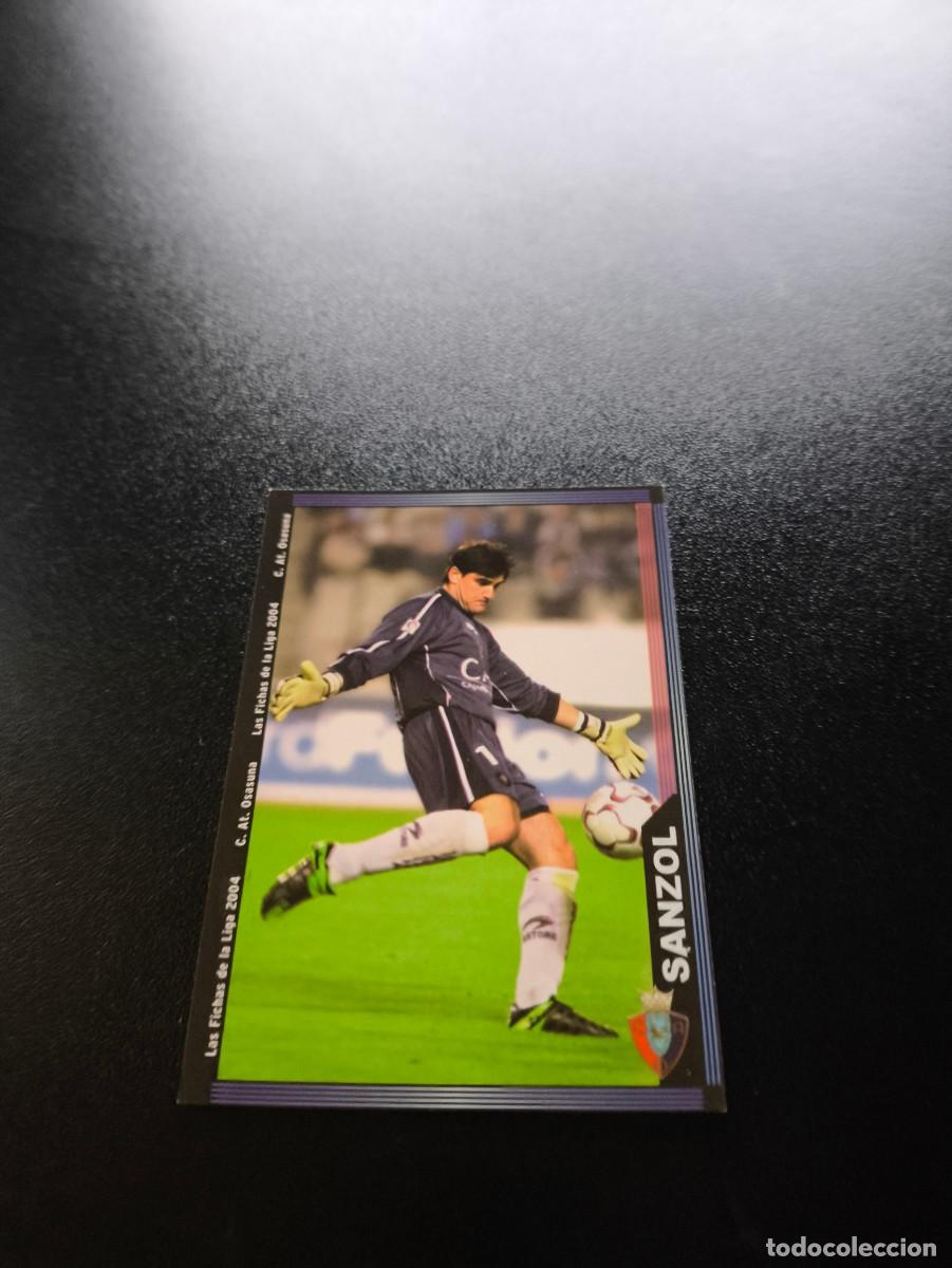 Cromos de F&uacute;tbol: 274 Sanzol OSASUNA MUNDICROMO LIGA 2003 2004 03 04 NO PANINI ESTE CROMO CARD