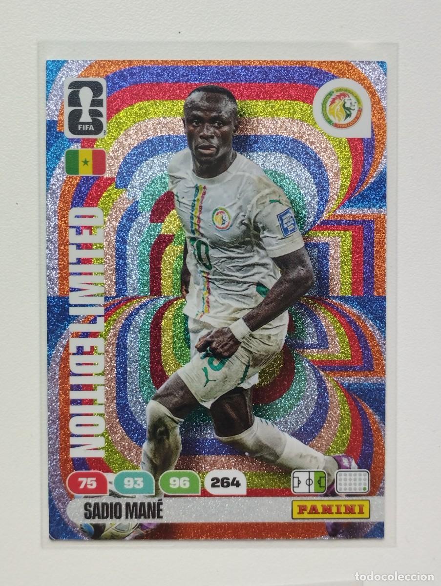 Cromos de F&uacute;tbol: CROMO CARD ADRENALYN MUNDIAL WORLD CUP LIMITED EDITION 2026 SADIO MANE SENEGAL