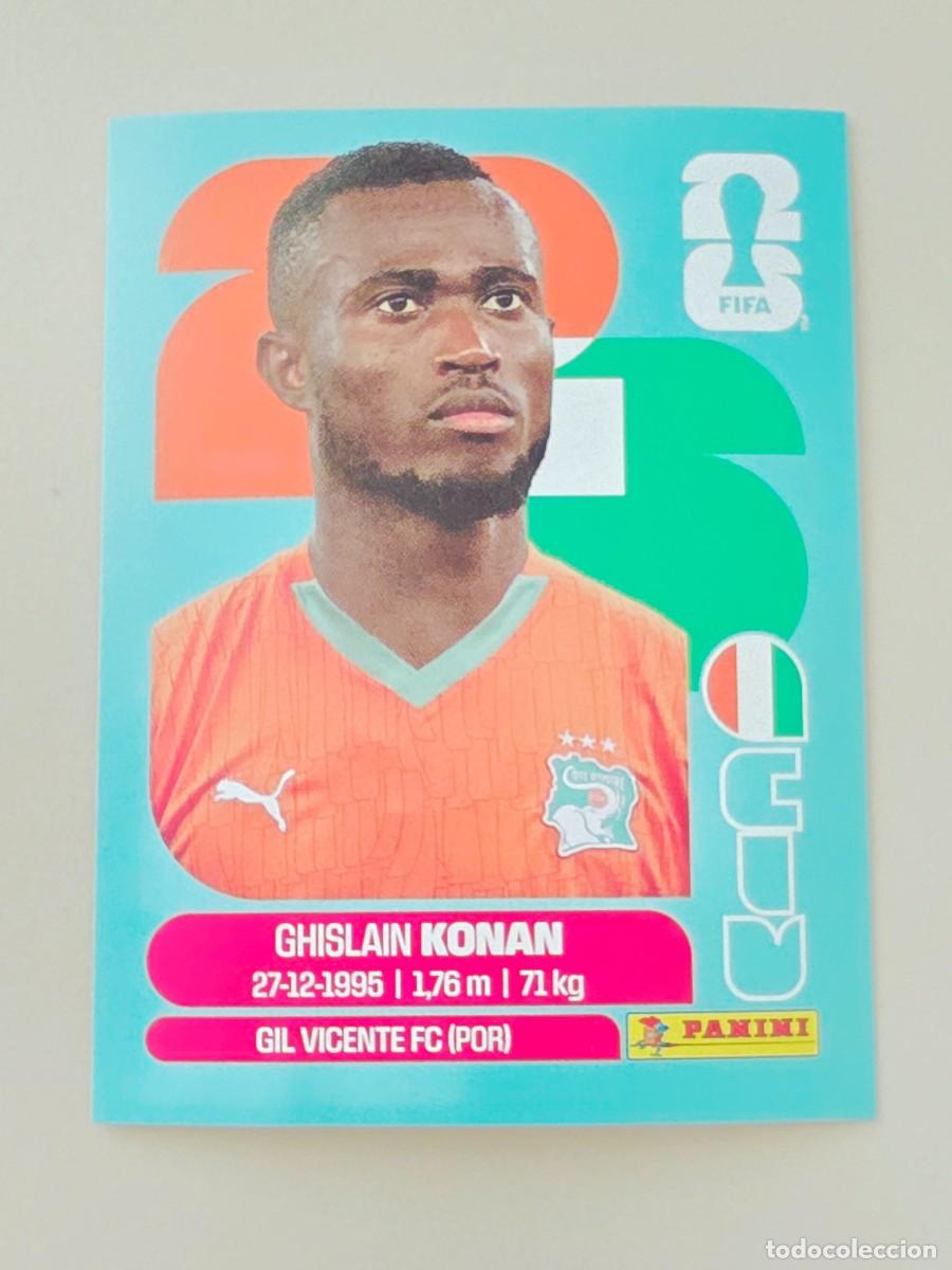 Cromos de F&uacute;tbol: CIV 3 Ghislain Konan, Costa de Marfil, Panini FIFA World Cup Mundial 2026 Sticker
