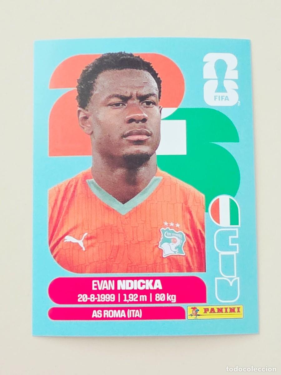 Cromos de F&uacute;tbol: CIV 6 Evan Ndicka, Costa de Marfil, Panini FIFA World Cup Mundial 2026 Sticker