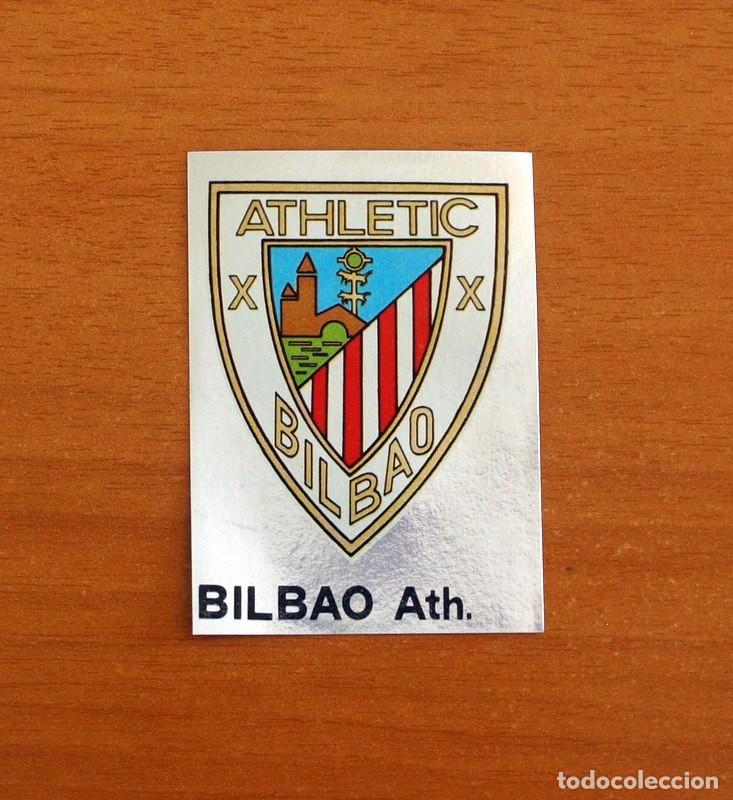 Cromos de F&uacute;tbol: Bilbao Ath. Athletic - N&ordm; 120, Escudo - Editorial Maga 1983-1984, 83-84 - Nunca Pegado