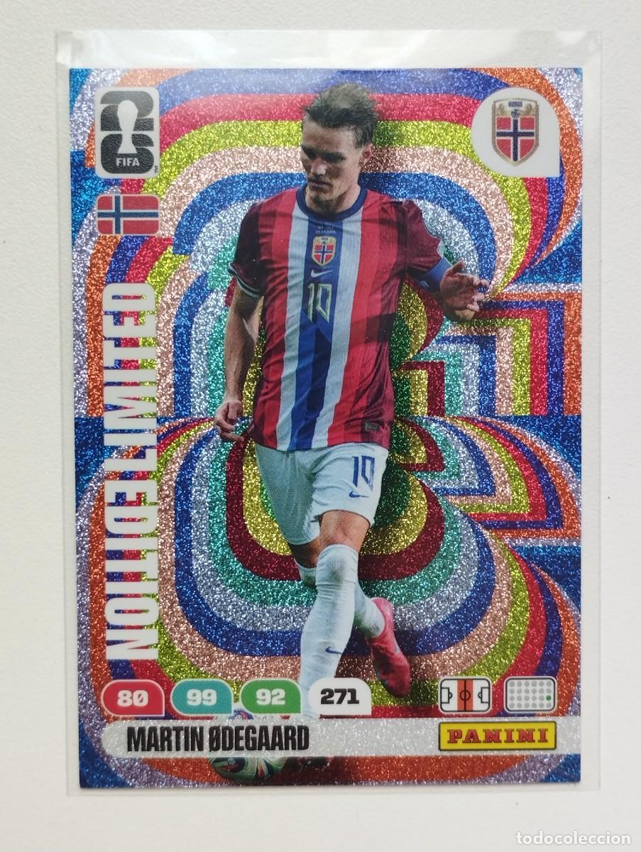 Cromos de F&uacute;tbol: CROMO CARD ADRENALYN MUNDIAL WORLD CUP LIMITED EDITION 2026 MARTIN ODEGAARD NORUEGA
