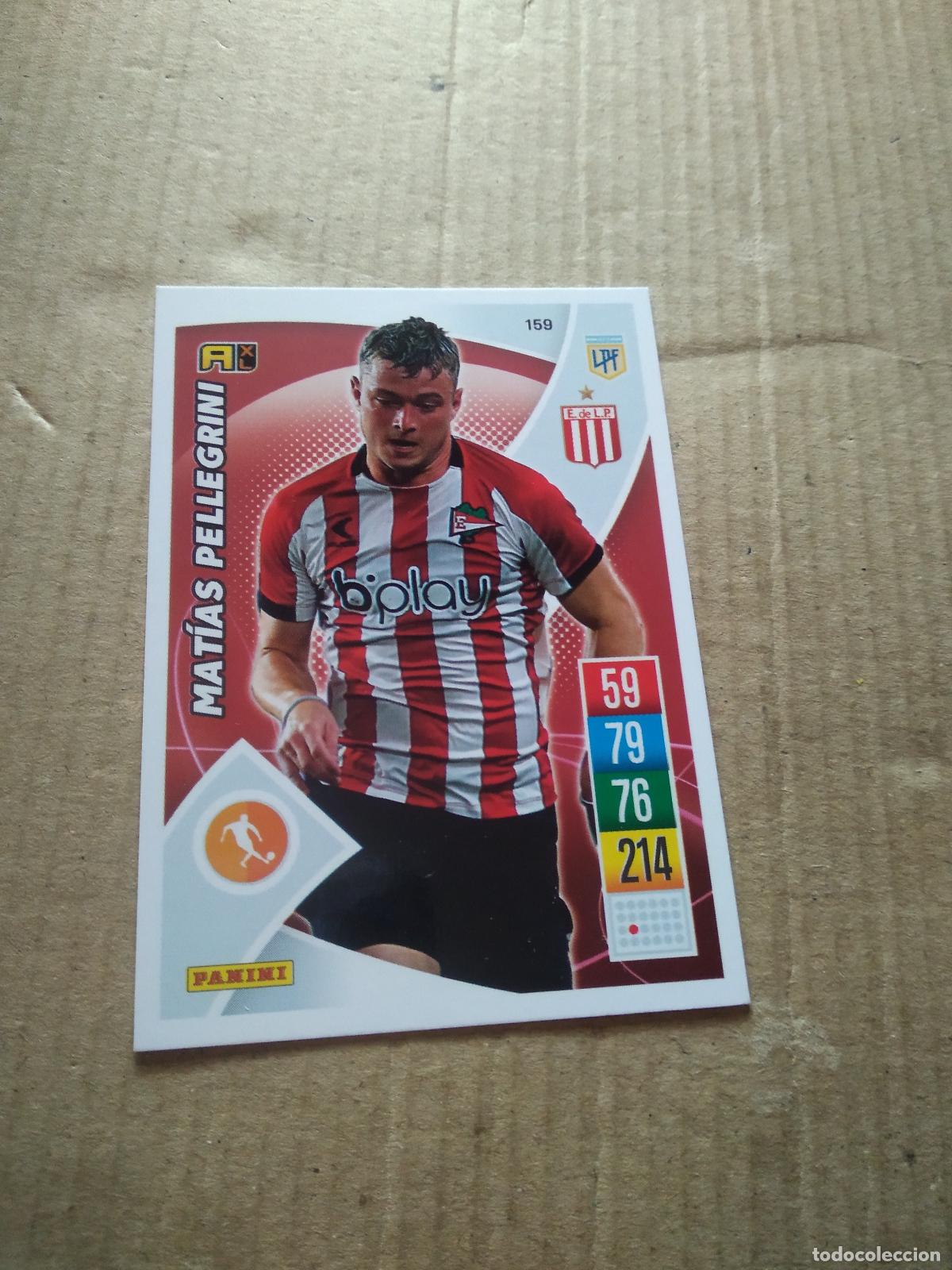 Cromos de F&uacute;tbol: 159 MATIAS PELLEGRINI ESTUDIANTES CROMO FUTBOL ARGENTINO 21-22 PANINI LIGA ARGENTINA 2021-2022