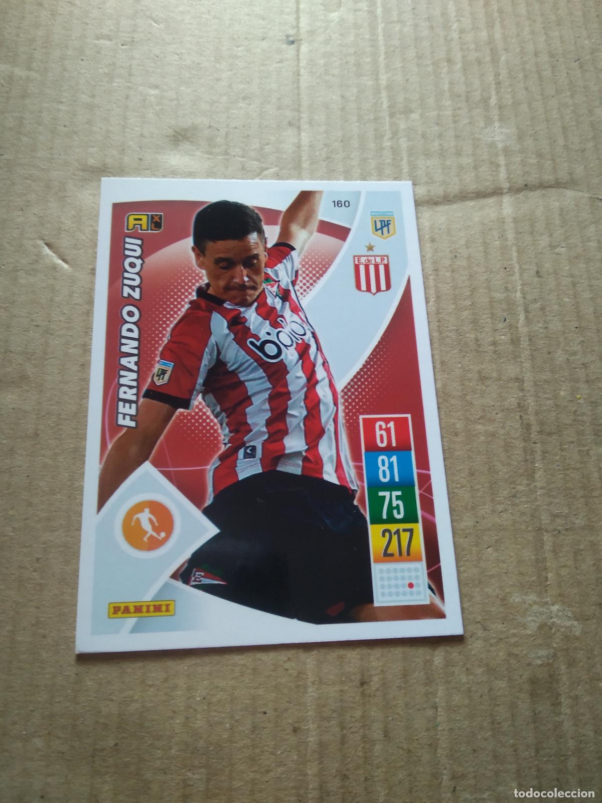 Cromos de F&uacute;tbol: 160 FERNANDO ZUQUI ESTUDIANTES CROMO FUTBOL ARGENTINO 21-22 PANINI LIGA ARGENTINA 2021-2022