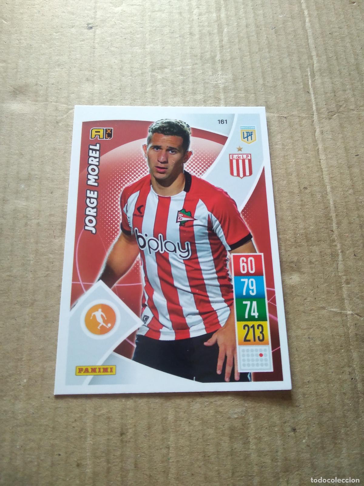 Cromos de F&uacute;tbol: 161 JORGE MOREL ESTUDIANTES CROMO FUTBOL ARGENTINO 21-22 PANINI LIGA ARGENTINA 2021-2022