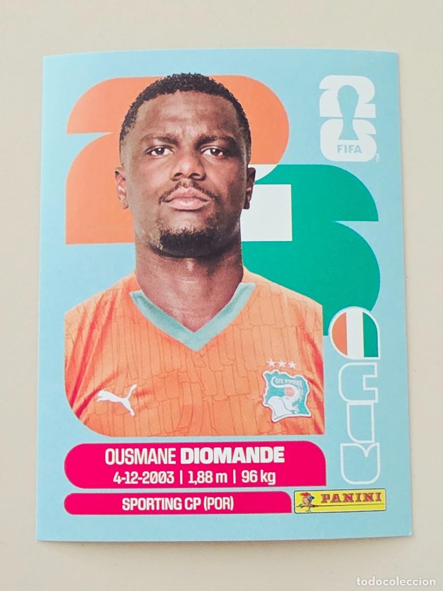 Football Stickers: CIV 9 Ousmane Diomande, Costa de Marfil, Panini FIFA World Cup Mundial 2026 Sticker