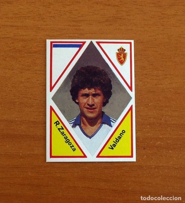 Cromos de F&uacute;tbol: Real Zaragoza - n&ordm; 77 Valdano - Editorial Maga 1983-1984, 83-84 - Nunca Pegado