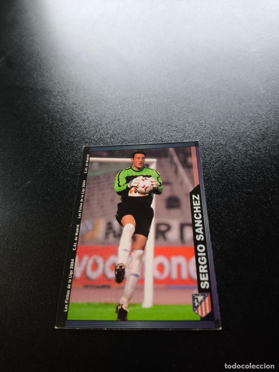 Cromos de F&uacute;tbol: 302 Sergio Sanchez ATLETICO DE MADRID MUNDICROMO LIGA 2003 2004 03 04 NO PANINI ESTE CROMO CARD