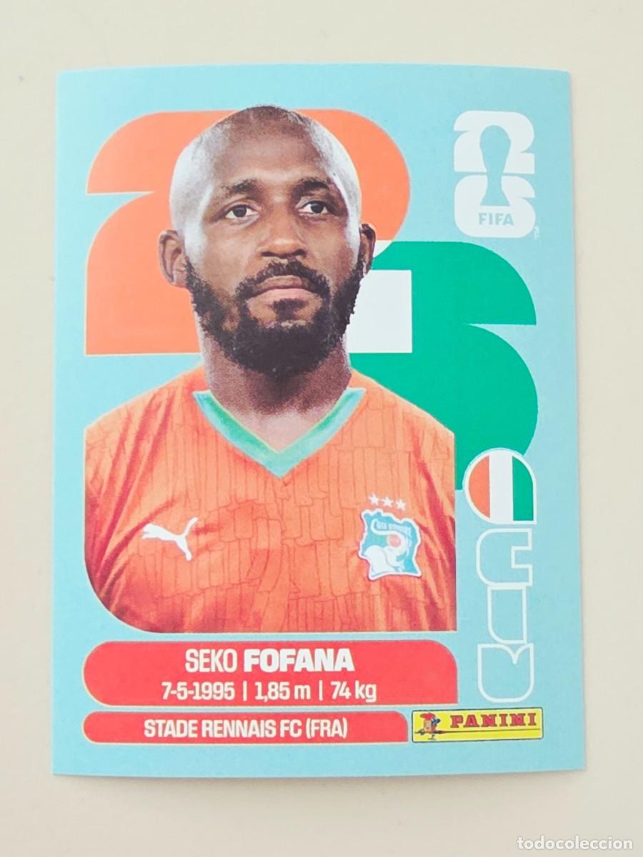 Cromos de F&uacute;tbol: CIV 11 Seko Fofana, Costa de Marfil, Panini FIFA World Cup Mundial 2026 Sticker