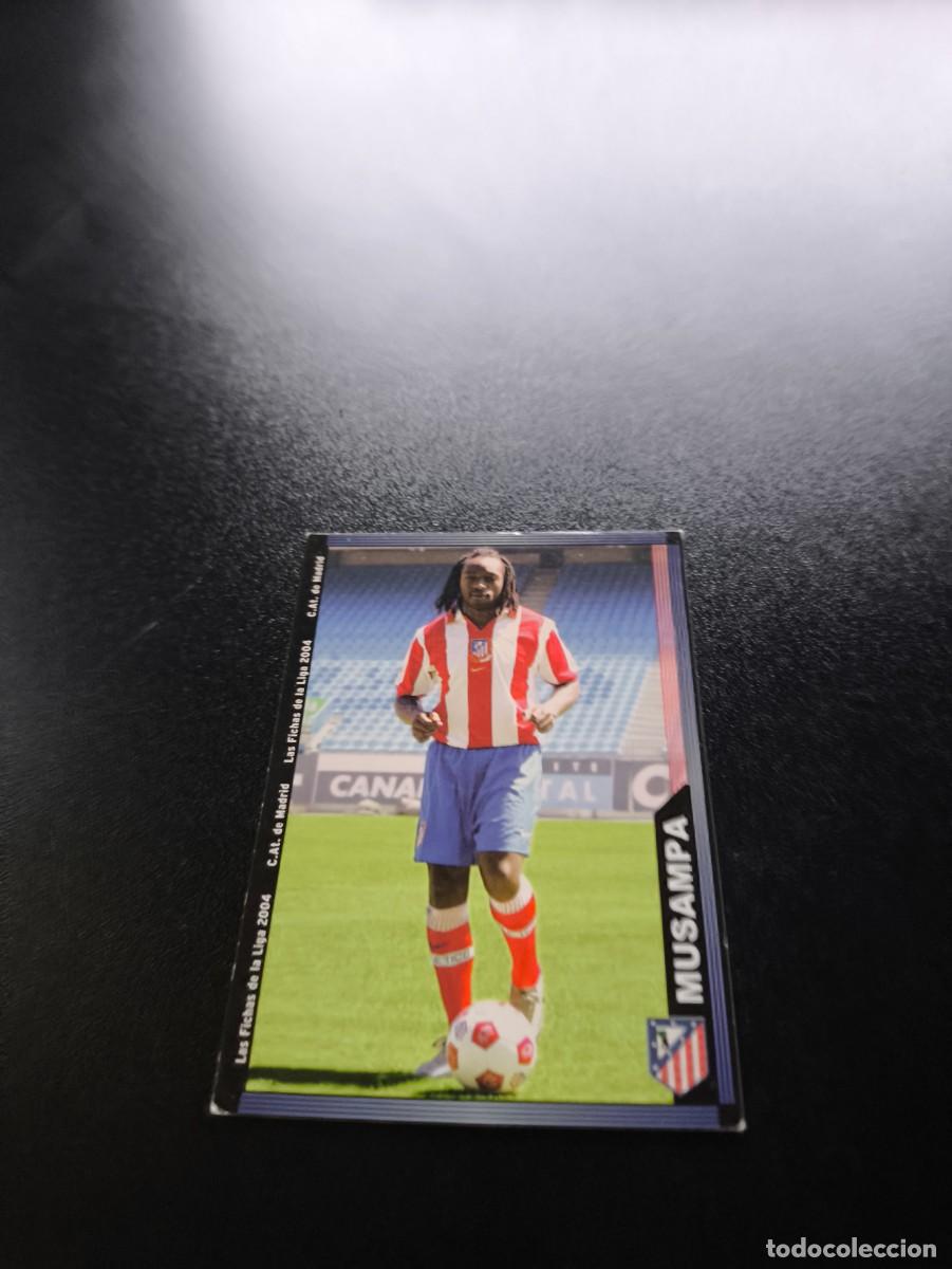 Cromos de F&uacute;tbol: 316 Musampa ATLETICO DE MADRID MUNDICROMO LIGA 2003 2004 03 04 NO PANINI ESTE CROMO CARD