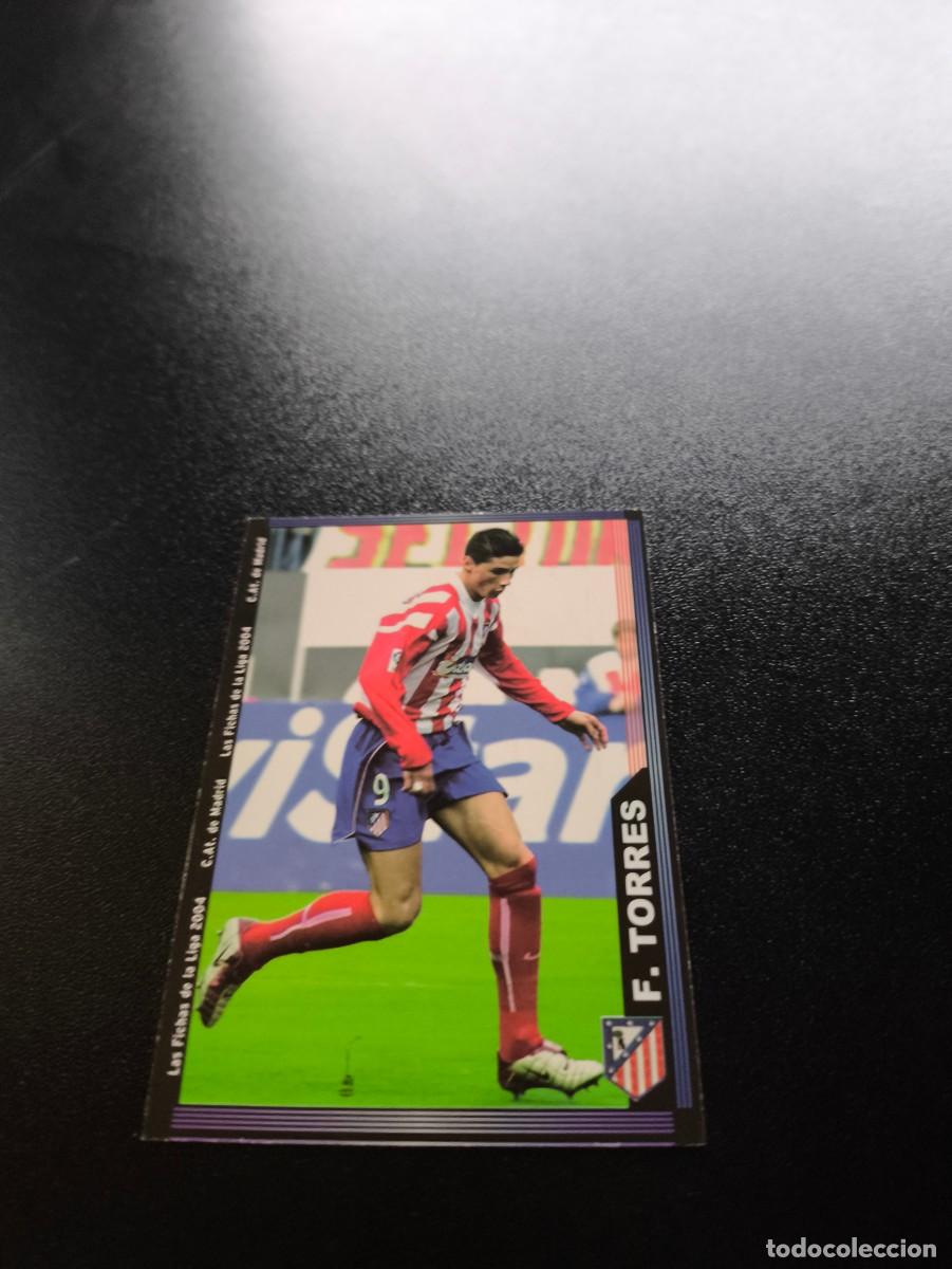 Cromos de F&uacute;tbol: 317 Fernando Torres ATLETICO DE MADRID MUNDICROMO LIGA 2003 2004 03 04 NO PANINI ESTE CROMO CARD