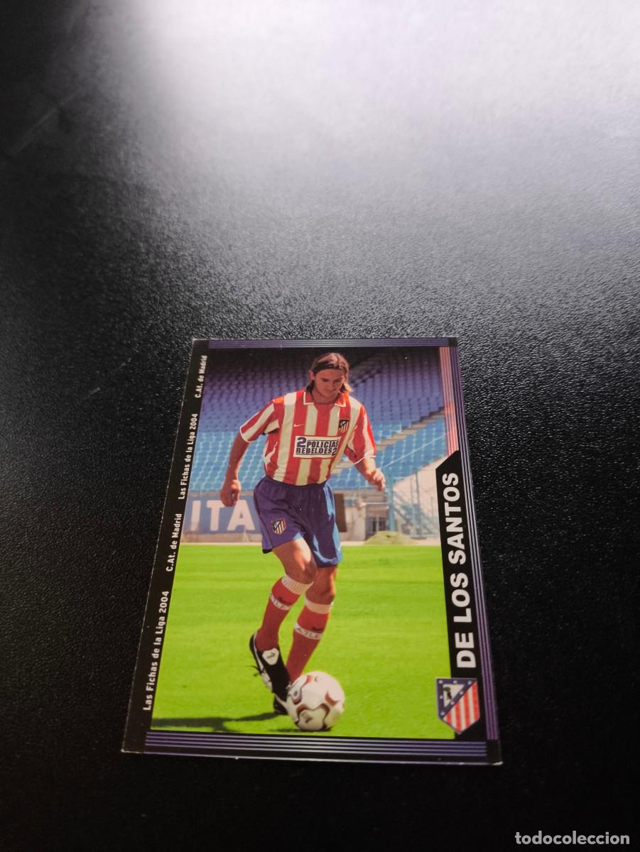 Cromos de F&uacute;tbol: 318 De Los Santos ALTA ATLETICO DE MADRID MUNDICROMO LIGA 2003 2004 03 04 NO PANINI ESTE CROMO CARD