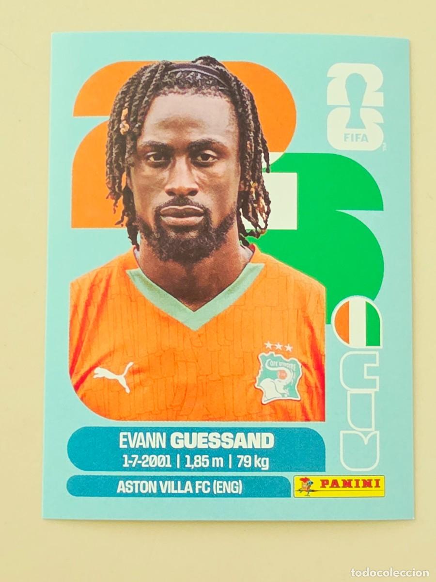 Cromos de F&uacute;tbol: CIV 19 Evann Guessand, Costa de Marfil, Panini FIFA World Cup Mundial 2026 Sticker