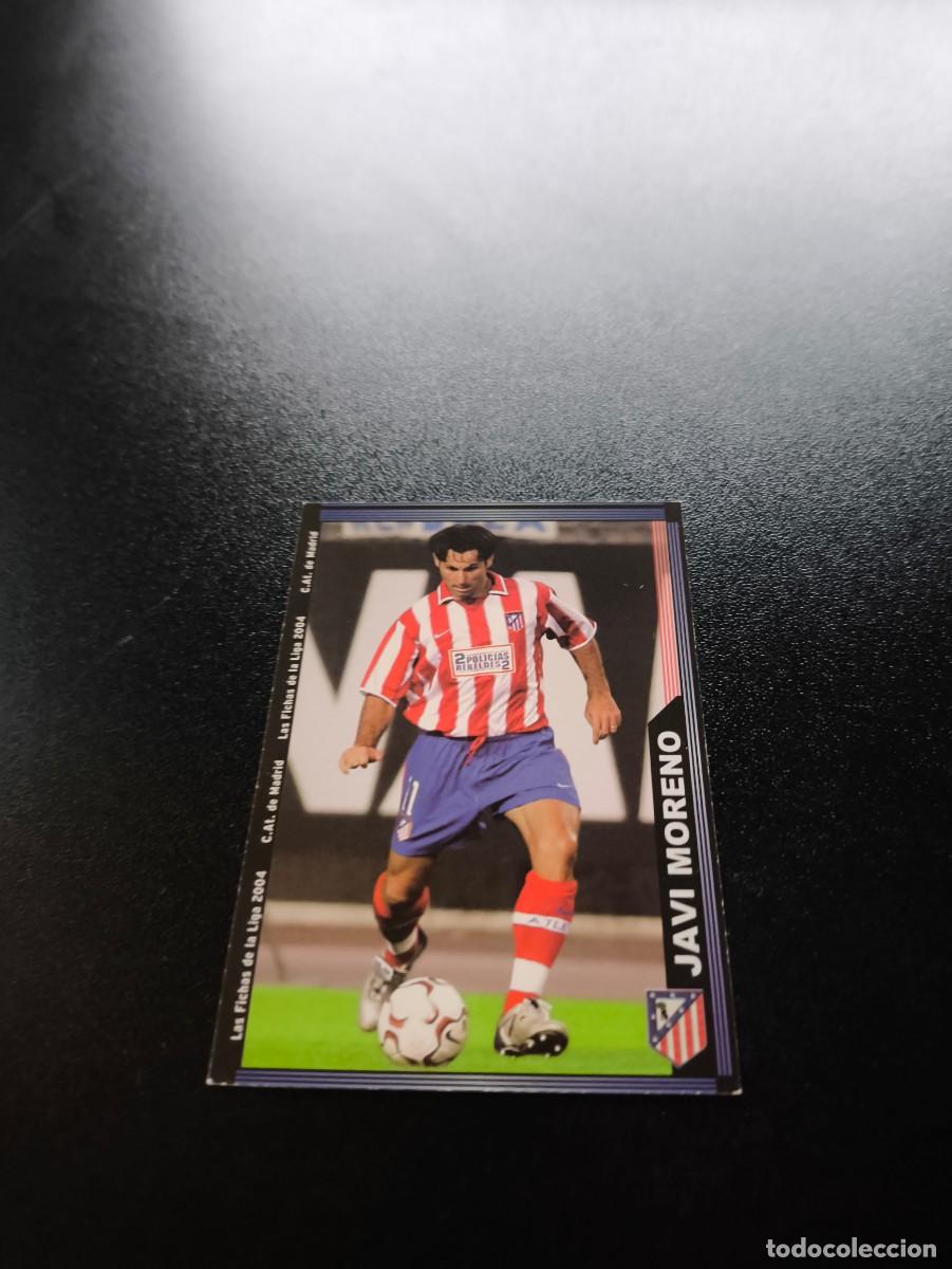 Cromos de F&uacute;tbol: 319 Javi Moreno ATLETICO DE MADRID MUNDICROMO LIGA 2003 2004 03 04 NO PANINI ESTE CROMO CARD