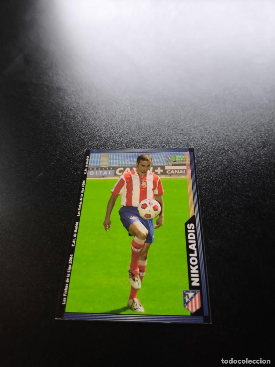 Cromos de F&uacute;tbol: 320 Nikolaidis ATLETICO DE MADRID MUNDICROMO LIGA 2003 2004 03 04 NO PANINI ESTE CROMO CARD