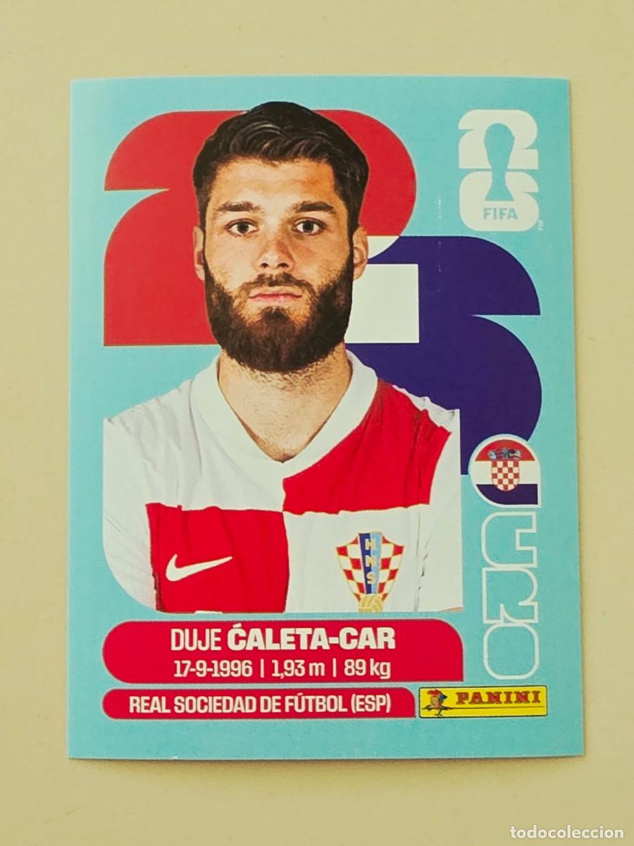Cromos de F&uacute;tbol: CRO 3 Duje Ćaleta-Car, Croacia, Panini FIFA World Cup Mundial 2026 Sticker