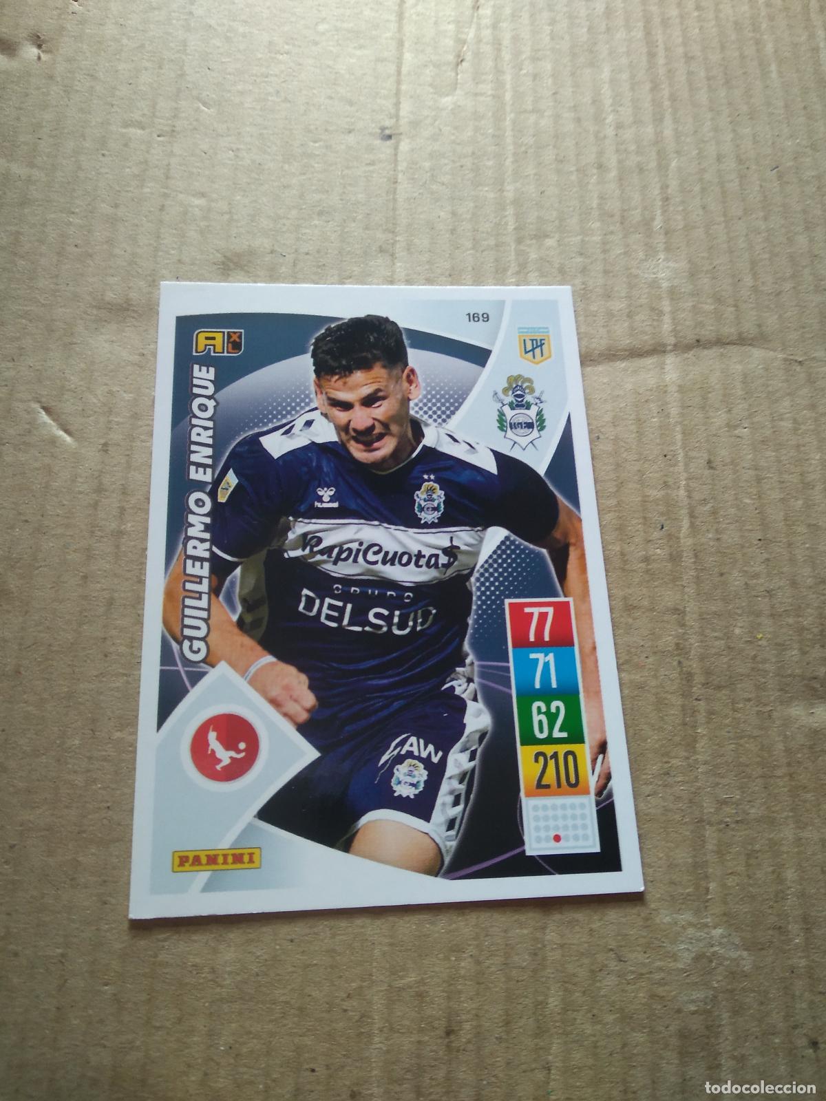 Cromos de F&uacute;tbol: 169 GUILLERMO ENRIQUE GIMNASIA CROMO FUTBOL ARGENTINO 21-22 PANINI LIGA ARGENTINA 2021-2022