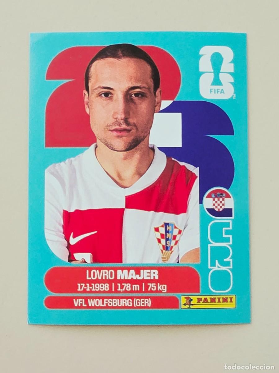 Cromos de F&uacute;tbol: CRO 12 Lovro Majer, Croacia, Panini FIFA World Cup Mundial 2026 Sticker