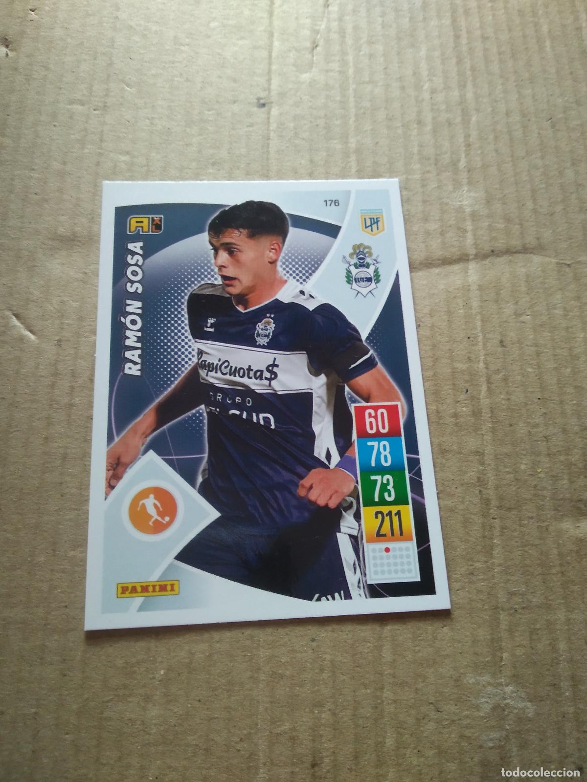 Cromos de F&uacute;tbol: 176 RAMON SOSA GIMNASIA CROMO FUTBOL ARGENTINO 21-22 PANINI LIGA ARGENTINA 2021-2022