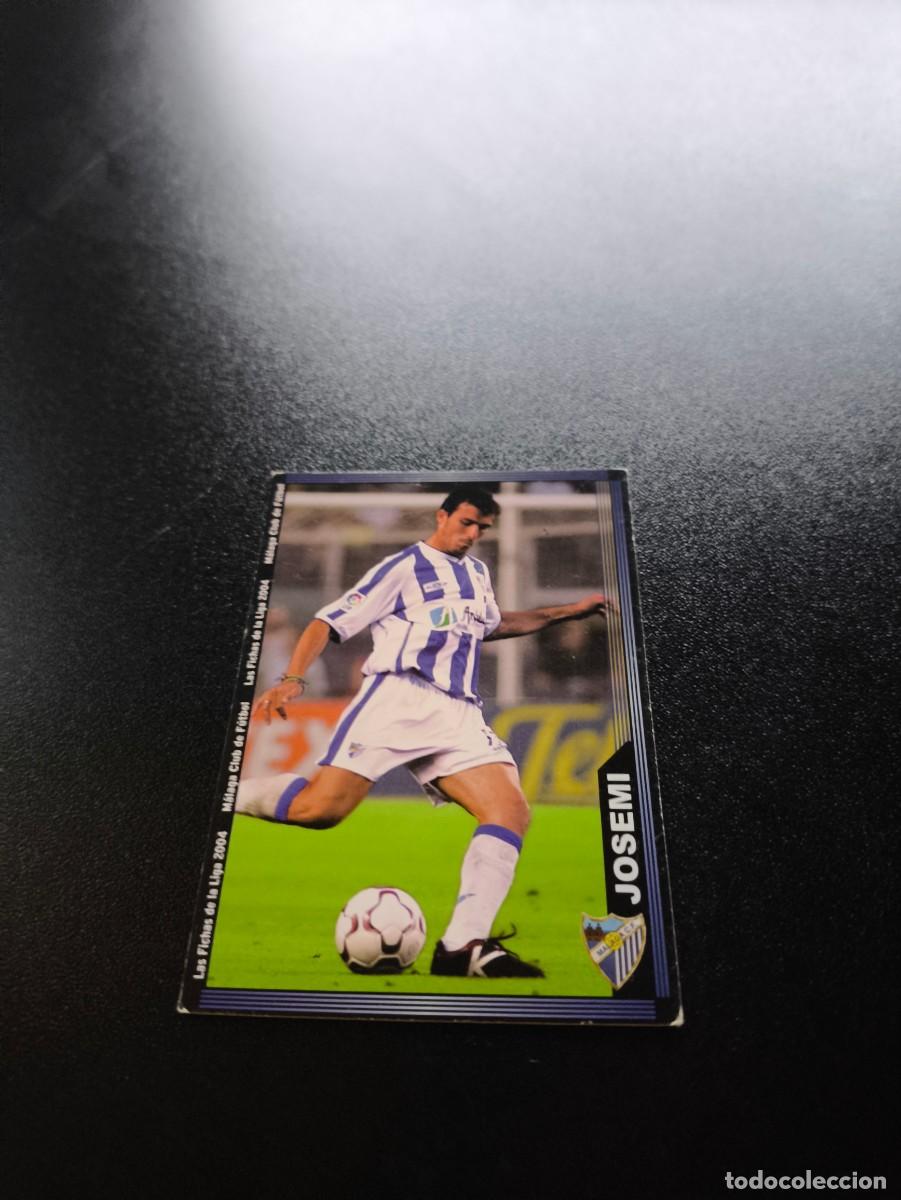 Cromos de F&uacute;tbol: 330 Josemi MALAGA MUNDICROMO LIGA 2003 2004 03 04 NO PANINI ESTE CROMO CARD