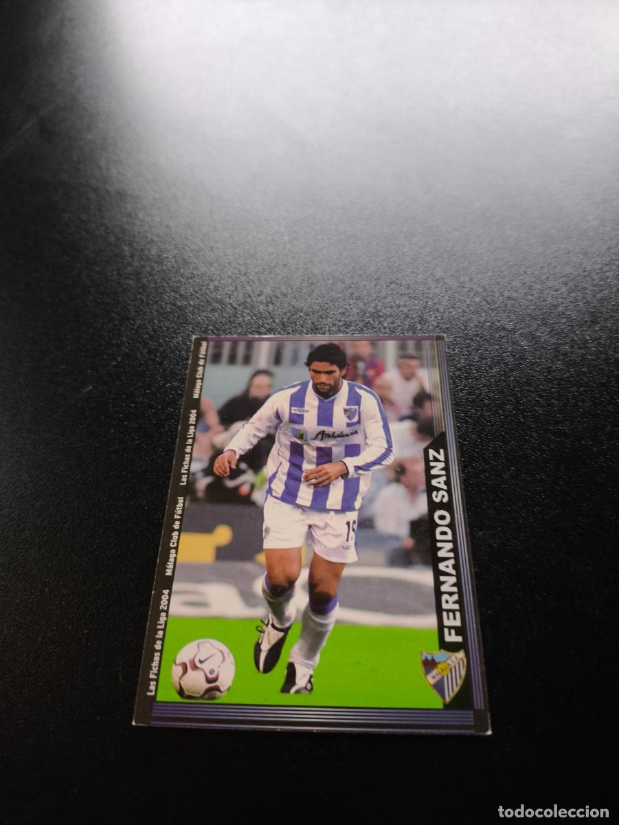 Cromos de F&uacute;tbol: 331 Fernando Sanz MALAGA MUNDICROMO LIGA 2003 2004 03 04 NO PANINI ESTE CROMO CARD