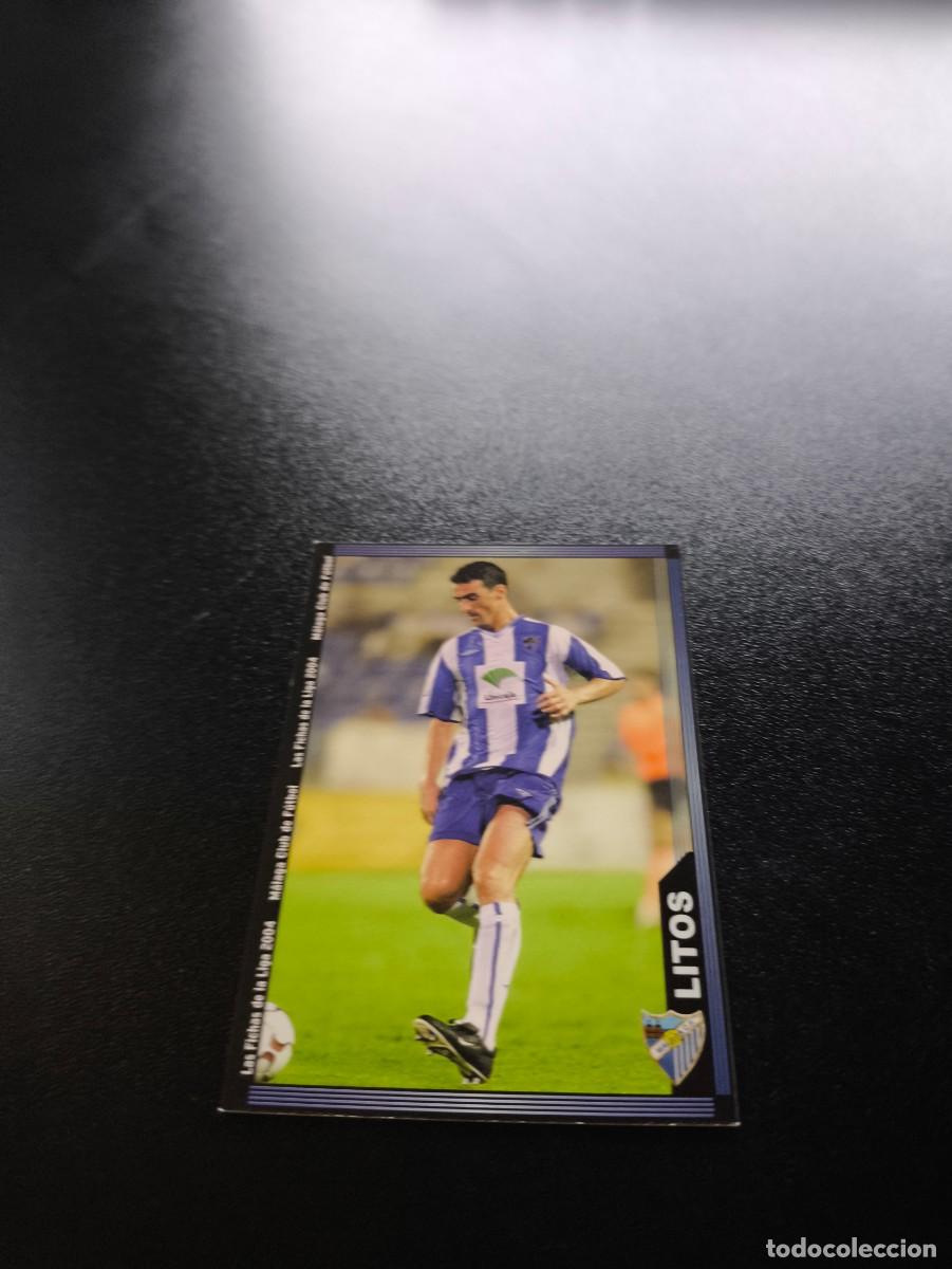 Cromos de F&uacute;tbol: 332 Litos MALAGA MUNDICROMO LIGA 2003 2004 03 04 NO PANINI ESTE CROMO CARD