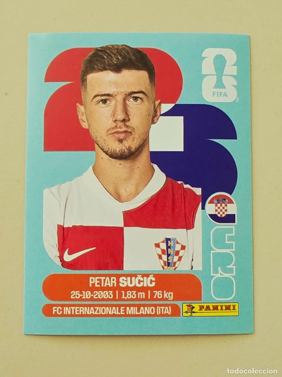Cromos de F&uacute;tbol: CRO 15 Petar Sučić, Croacia, Panini FIFA World Cup Mundial 2026 Sticker