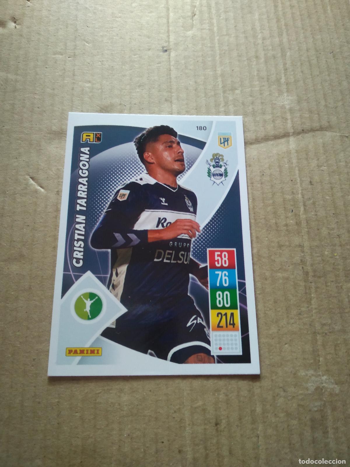 Cromos de F&uacute;tbol: 180 CRISTIAN TARRAGONA GIMNASIA CROMO FUTBOL ARGENTINO 21-22 PANINI LIGA ARGENTINA 2021-2022
