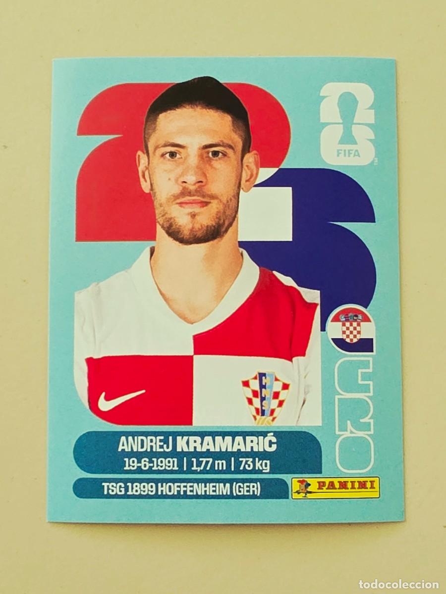 Cromos de F&uacute;tbol: CRO 19 Andrej Kramarić, Croacia, Panini FIFA World Cup Mundial 2026 Sticker