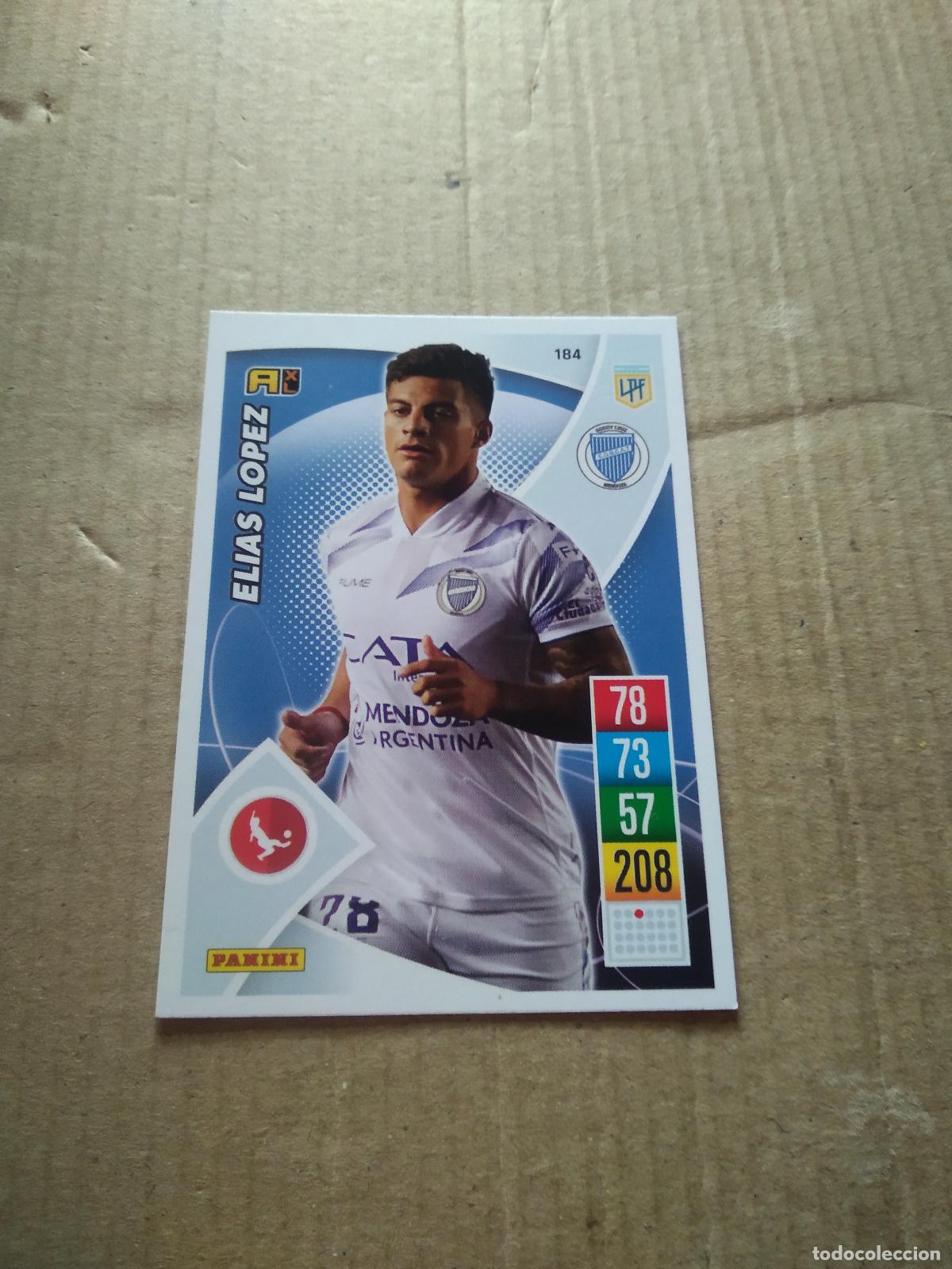 Cromos de F&uacute;tbol: 184 ELIAS LOPEZ GODOY CRUZ CROMO FUTBOL ARGENTINO 21-22 PANINI LIGA ARGENTINA 2021-2022