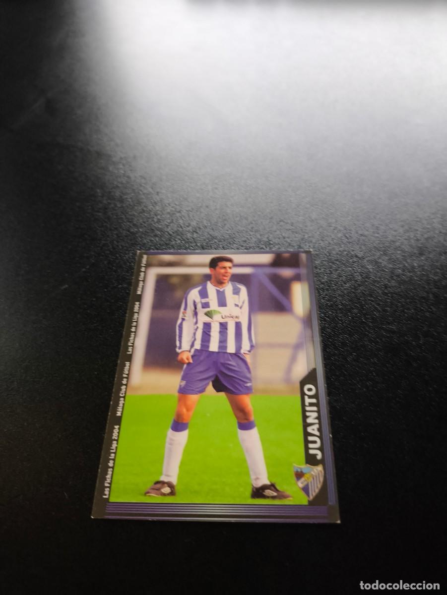 Cromos de F&uacute;tbol: 337 Juanito MALAGA MUNDICROMO LIGA 2003 2004 03 04 NO PANINI ESTE CROMO CARD