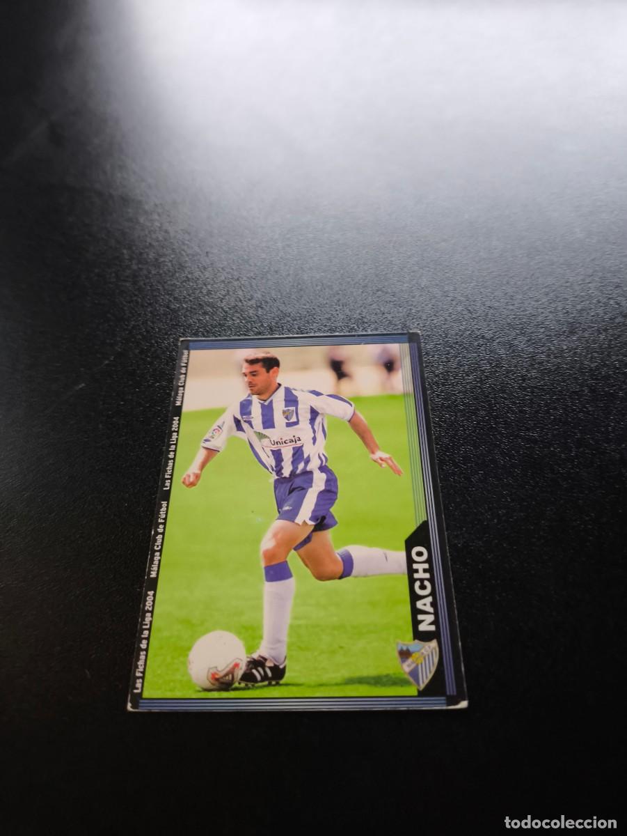 Cromos de F&uacute;tbol: 339 Nacho MALAGA MUNDICROMO LIGA 2003 2004 03 04 NO PANINI ESTE CROMO CARD