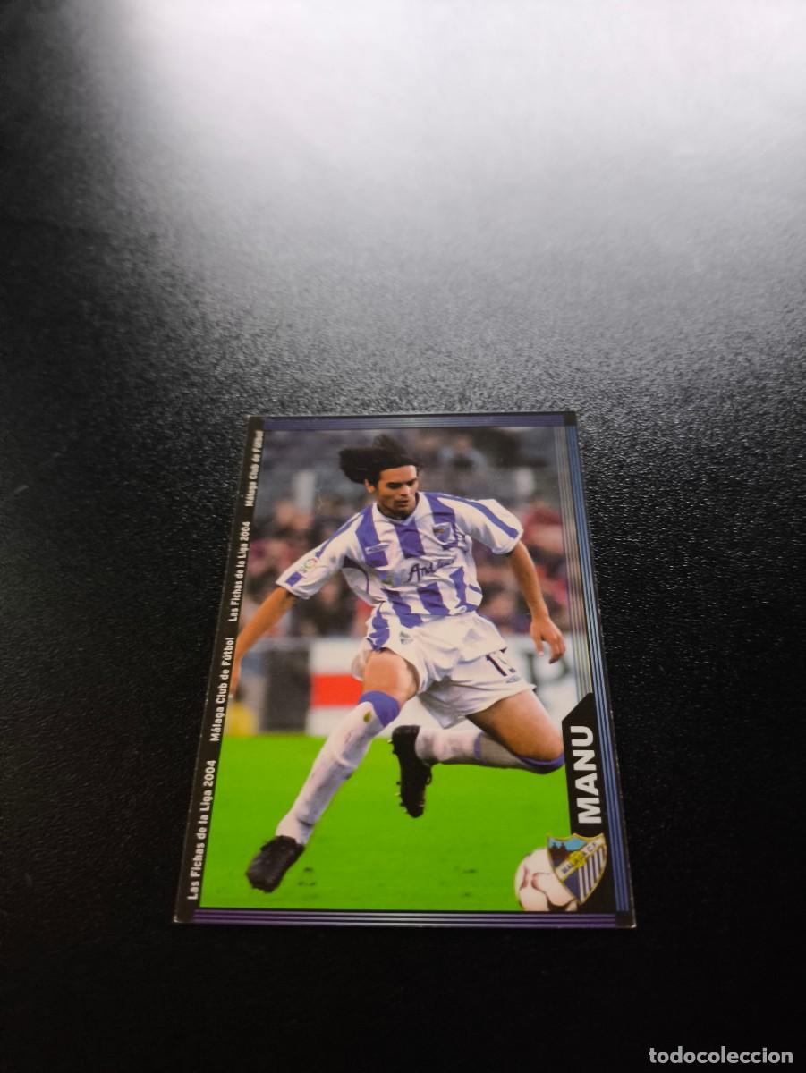Cromos de F&uacute;tbol: 341 Manu MALAGA MUNDICROMO LIGA 2003 2004 03 04 NO PANINI ESTE CROMO CARD