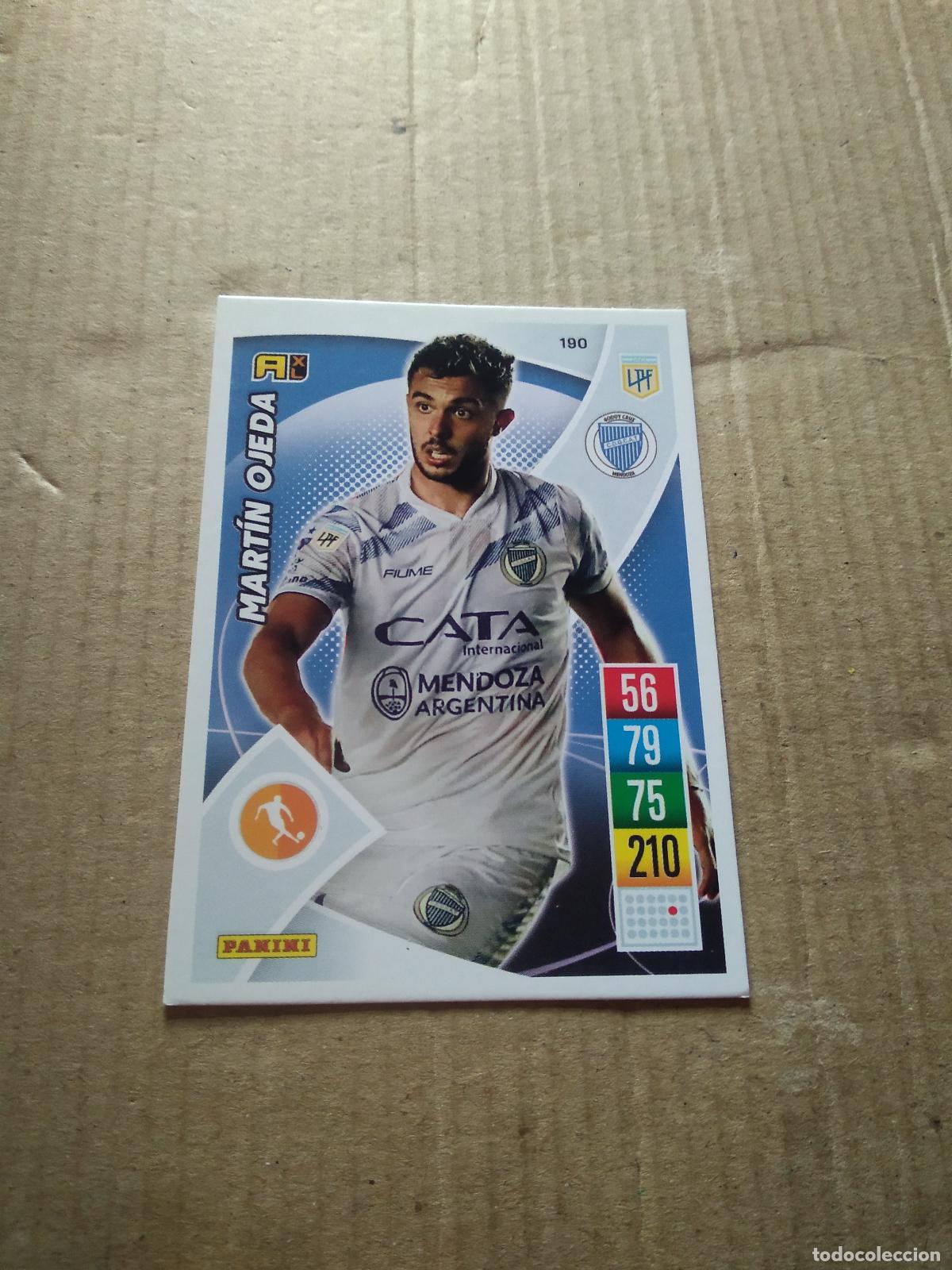 Cromos de F&uacute;tbol: 190 MARTIN OJEDA GODOY CRUZ CROMO FUTBOL ARGENTINO 21-22 PANINI LIGA ARGENTINA 2021-2022