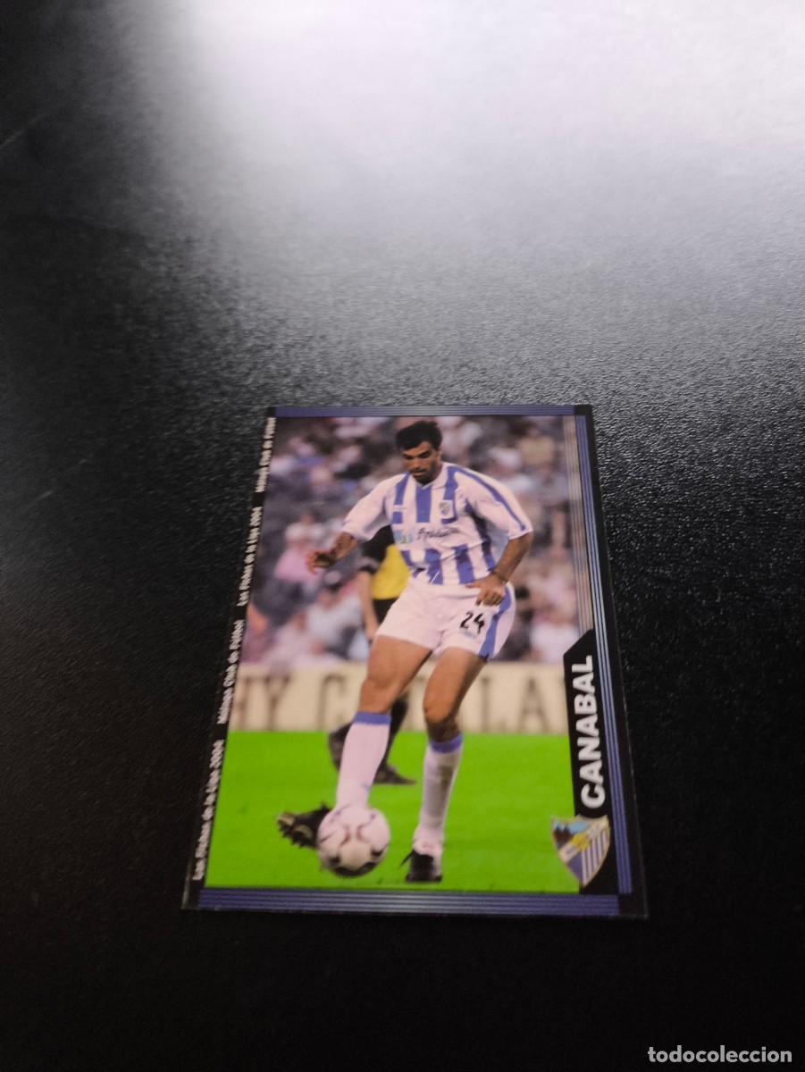 Cromos de F&uacute;tbol: 345 Canabal MALAGA MUNDICROMO LIGA 2003 2004 03 04 NO PANINI ESTE CROMO CARD